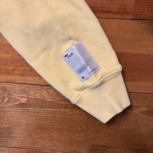 NWT Eco-Friendly  Wasted Collective Hooded Sweatshirt - Picture 4 of 5